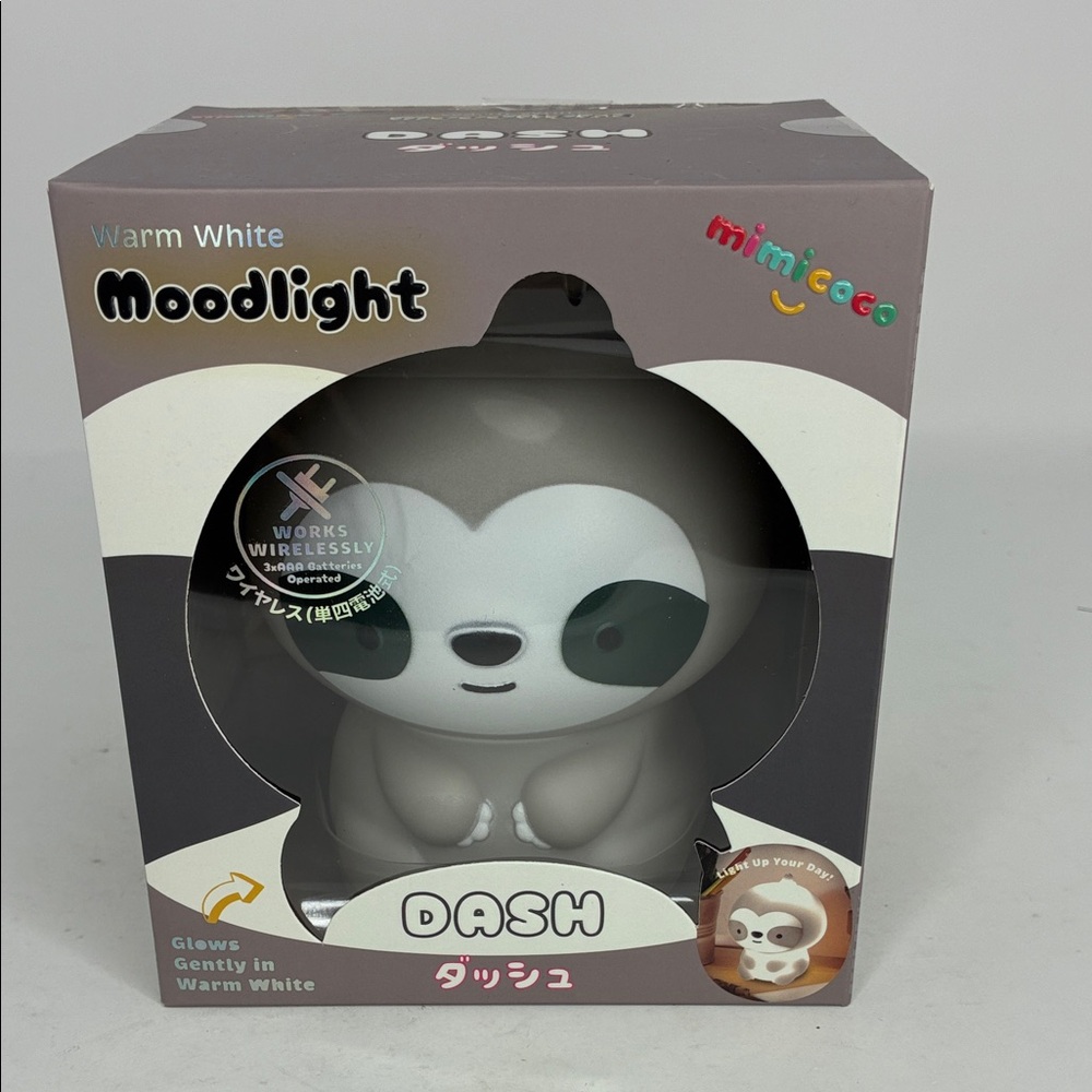 New sealed Box Mimicoco Dash Sloth Moodlight